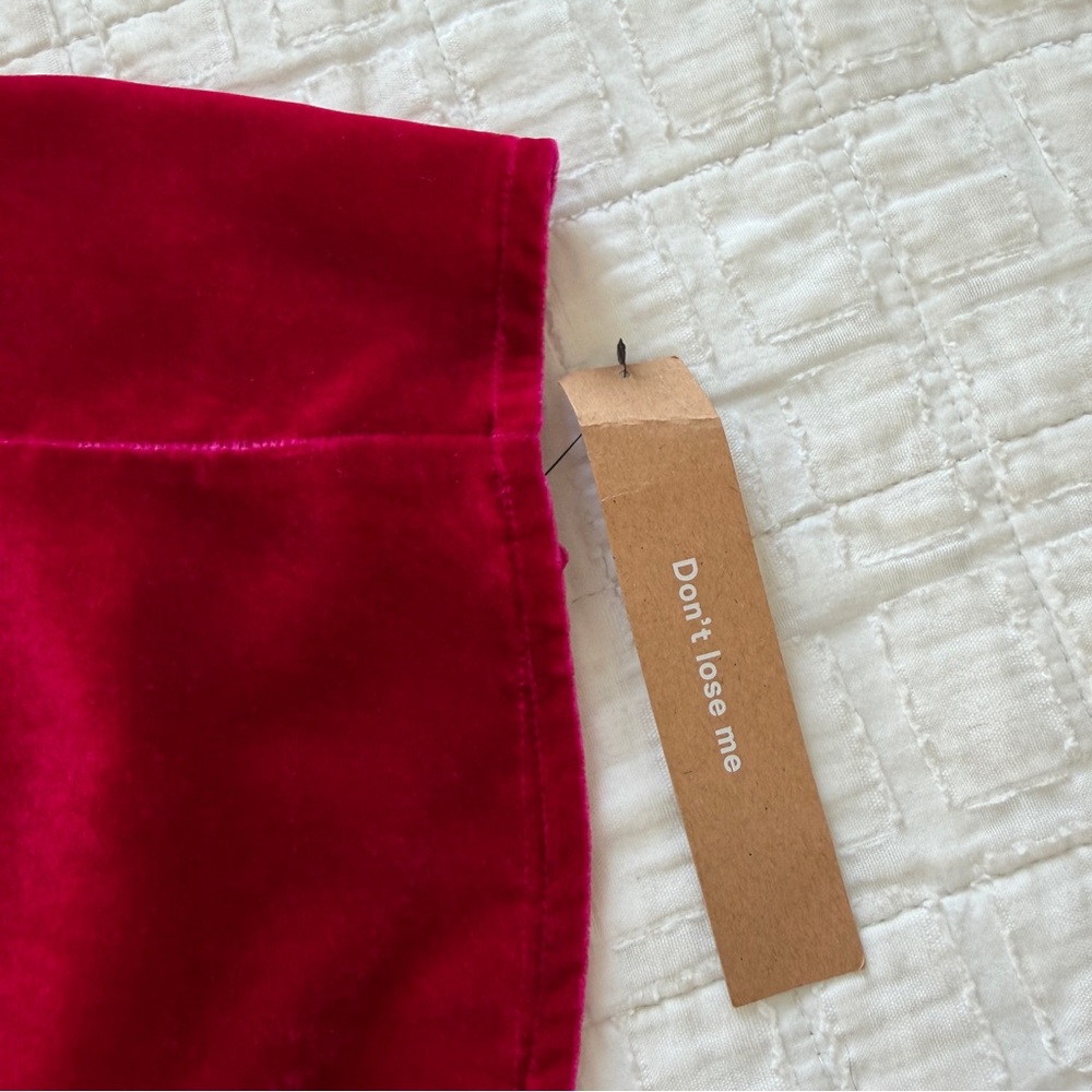 Reformation Brisbane Velvet Dress in Rhubarb Mini Cocktail Pink 6 NWT - Picture 10 of 12